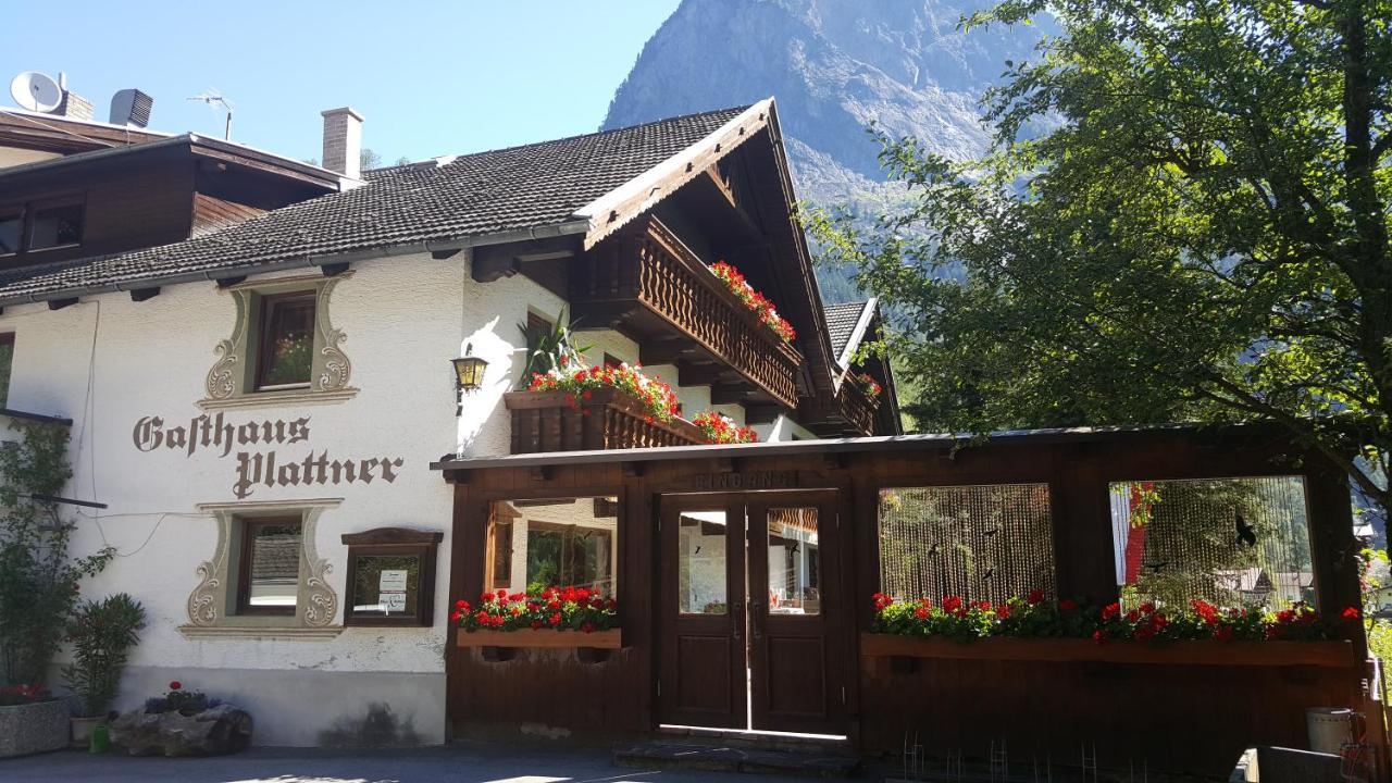 Gasthof Pension Plattner Umhausen Esterno foto